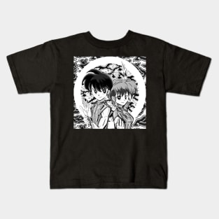 ranma and ranma the martial artist in bender gender Kids T-Shirt